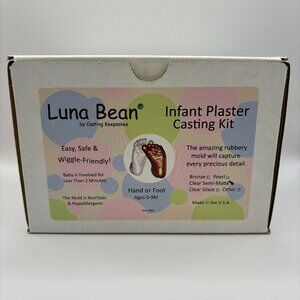 Luna Bean Baby Keepsake Hand and Foot Casting Kit- Plaster Hand Mold Casting Kit